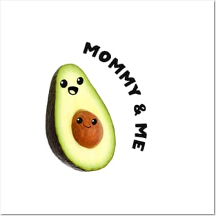 avocado mommy & me Posters and Art